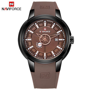 Naviforce Rubberband Sporthorloge Quartz