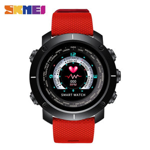 SKMEI Smart Digital Watch HeartRate Calories Bluetooth Watches Waterproof Fashion Watches relogio masculino for ios android W30