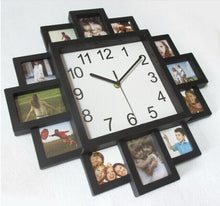 Afbeelding in Gallery-weergave laden, DIY Photo Frame Clock 2019 New DIY Wall Clock Modern Design Plastic Art Pictures Clock  Unique Klok Home Decor Horloge