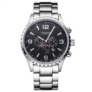 Curren Stainless Steel Montre Home