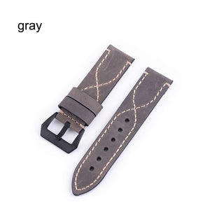 UTHAI P11 18mm 20mm 22mm 24mm High-end Retro Calf Leather Watch band Watch Strap with Genuine Leather Straps Free shipping